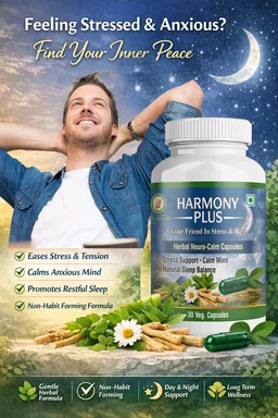 Only Ayurved's Harmony PLUS - 60 Cap