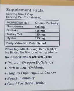Only Ayurved Ganoderma 90 Caps