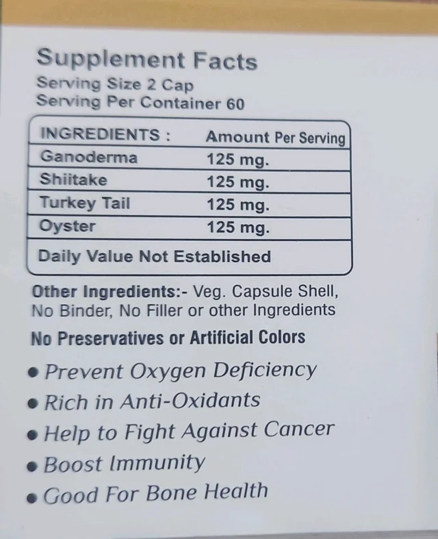 Only Ayurved Ganoderma 90 Caps