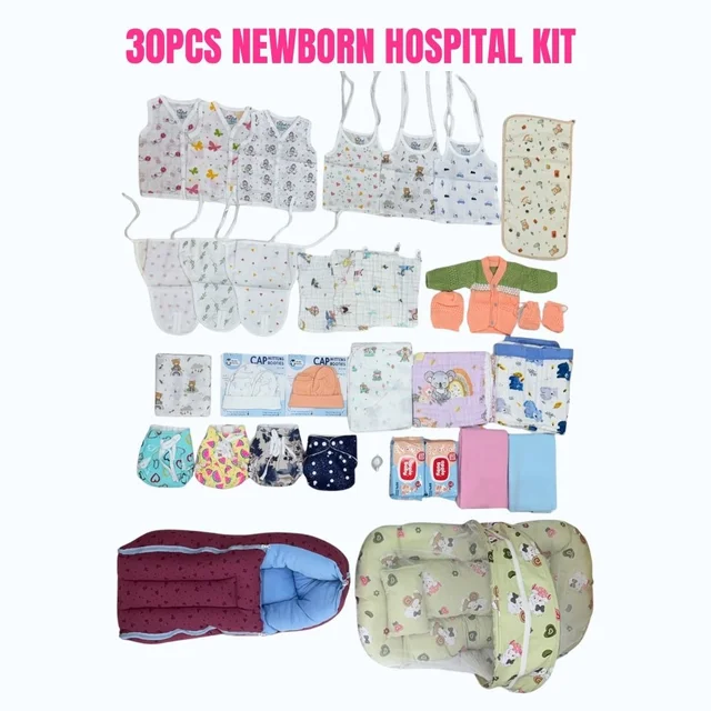 Newborn Hospital Kit - 30pcs