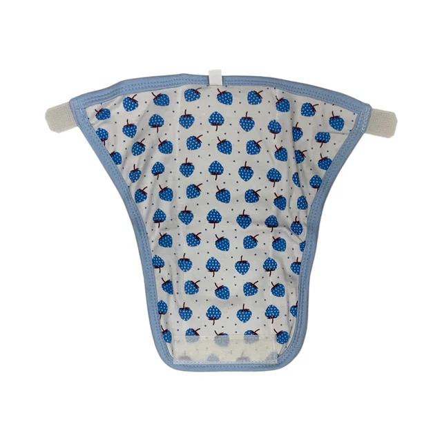 Baniyan Cotton Nappy with Velcro | Padded - 0-3m