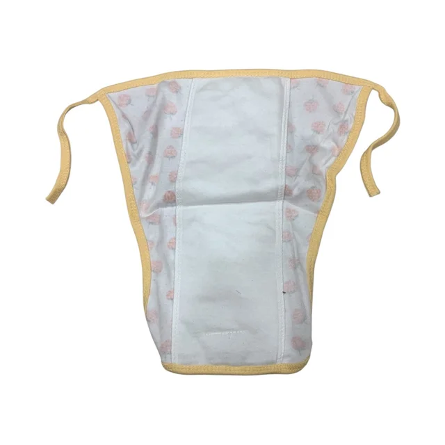 Baniyan Cotton Nappy With Knot | Padded - 0-3m