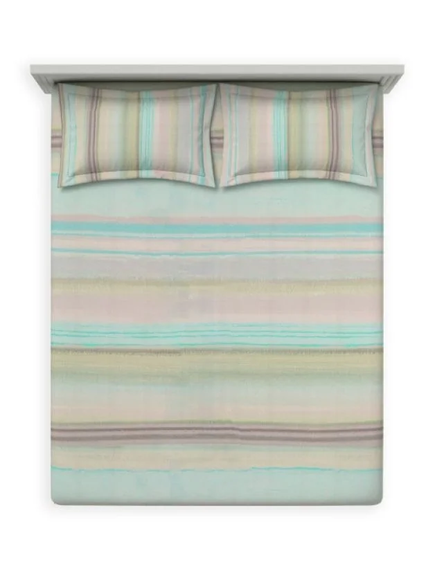 Ddecor Super King Size Bedsheet 3 Meter X 3 Meter With 2 Pillow Covers Cotton Bed Sheet  - 3.00 M X 3.00 M