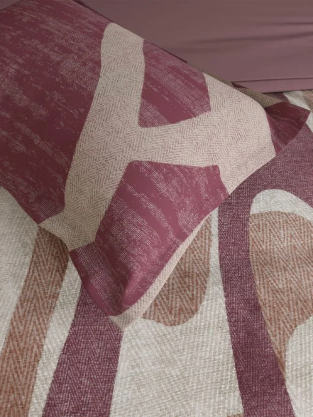 Ddecor Super King Size Bedsheet 120 inch X 120 inch With 2 Pillow Covers Cotton Bed Sheet  - 3.00 M X 3.00 M