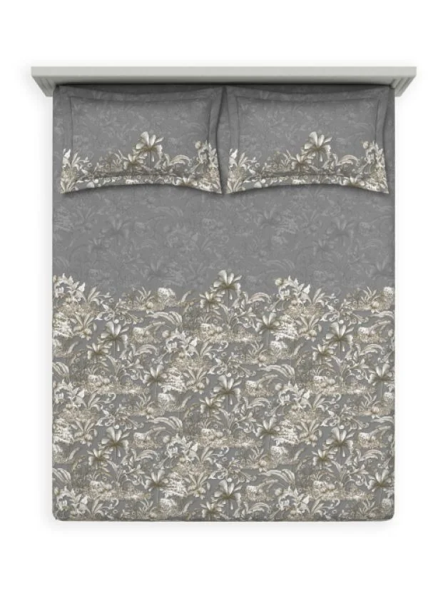 Ddecor Super King Size Bedsheet 10 Feet x 10 Feet With 2 Pillow Covers Cotton Bed Sheet  - 3.00 M X 3.00 M