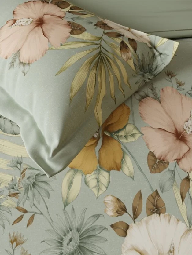 Ddecor King Size Cotton Bedsheets with 4 Pillow covers