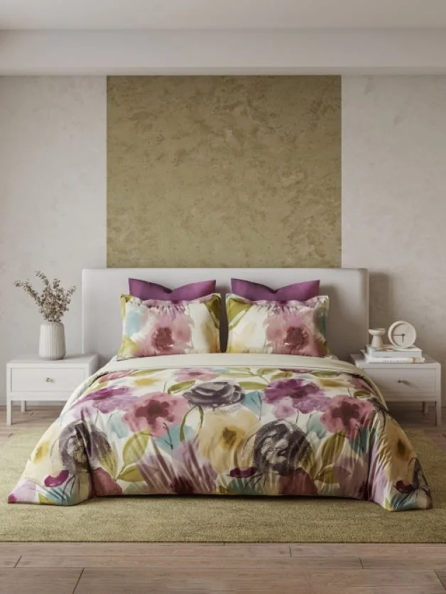 Ddecor King Size Cotton Bedsheets with 4 Pillow covers
