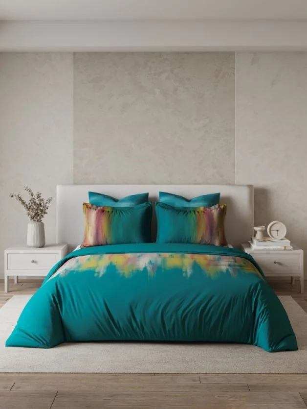 Ddecor King Size Cotton Bedsheets with 4 Pillow covers