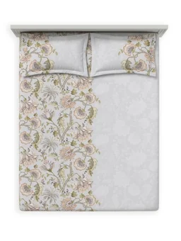 Ddecor King Size Bedsheet Double Bed Sheet - 2.74 M X 2.74 M