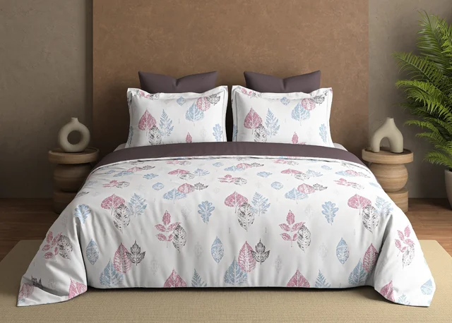 Pure Cotton Super King Size Bedsheets 10 Feet X 10 Feet with 2 pillow covers 400 Tc Heavy Premium Quality Smooth Bedsheet Shop Online