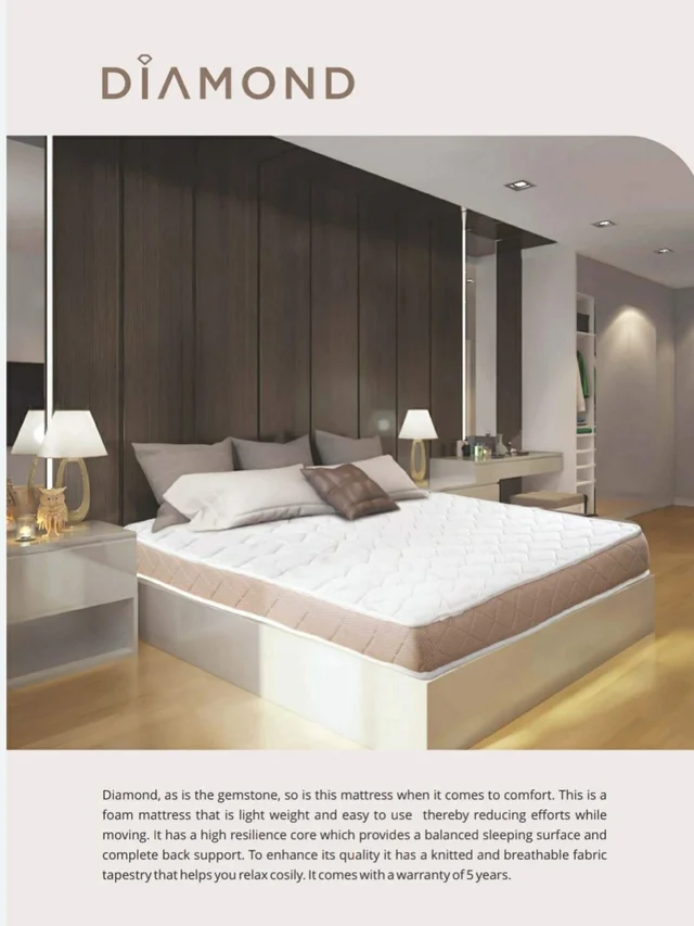 Kurlon Diamond 5 Inch Mattress Foam Mattresses