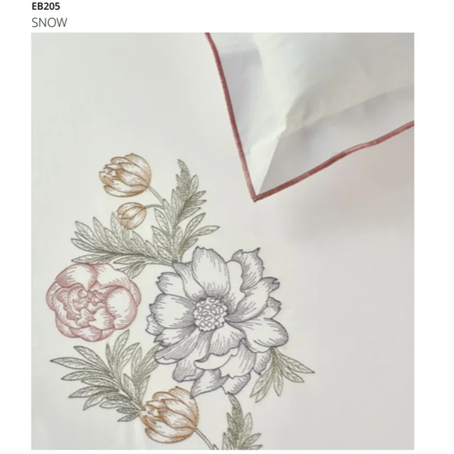 Premium Embroidery King Size Bedsheets Heavy Tc 300 Thread Counts Bedsheet Embroidery In Plain Bedsheet 