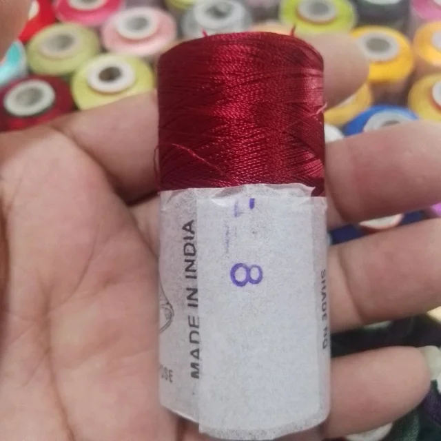 Shade No.8 Silk Thread 