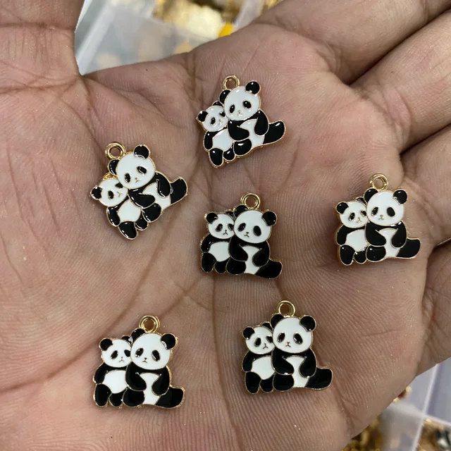 Panda Charms Model No.SFT203 - Pack of 6pcs