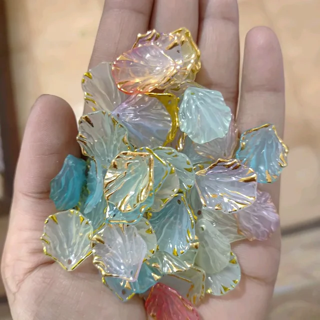 Shell Multicolor -with Golden Border (10 Grams)