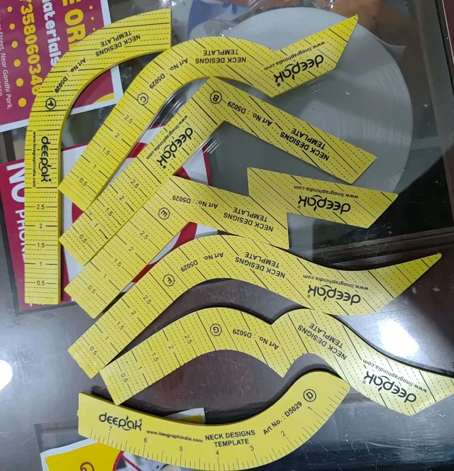Neck Pattern Scale -7 Piece (1 Pack)