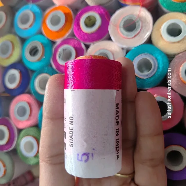 Double Bell Silk Thread -shade No 5
