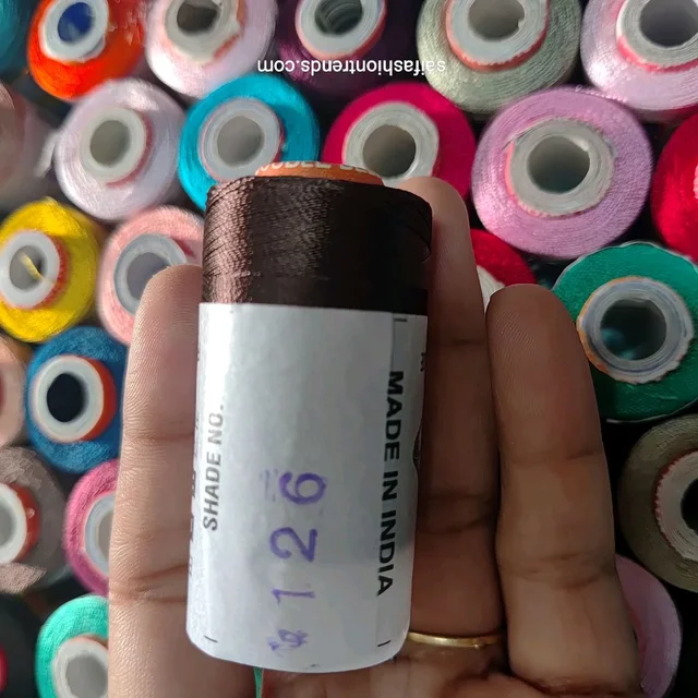 Double Bell Silk Thread -shade No 126