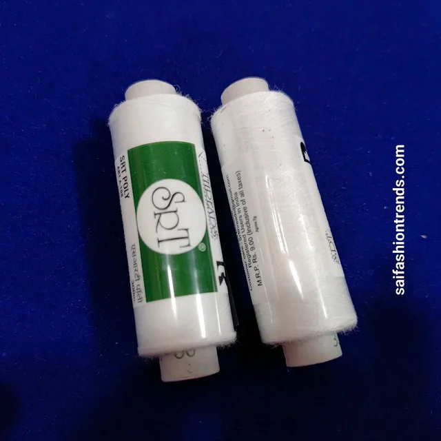 Sewing Thread -white 2 Piece 
