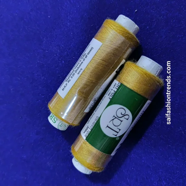 Sewing Thread -gold Color 2 Piece 