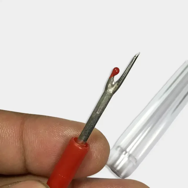 Seam Ripper or Stitch Opener Thread Cutter with Plastic Handle - 1 Piece