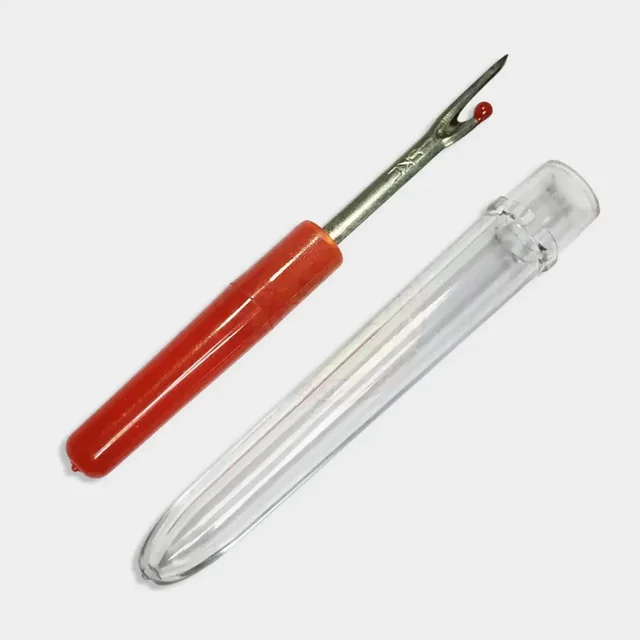 Seam Ripper or Stitch Opener Thread Cutter with Plastic Handle