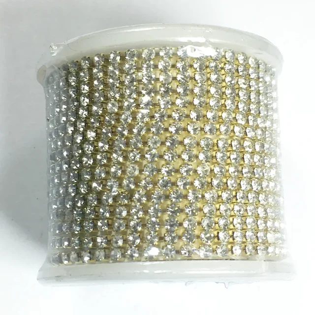 Stone Chain White Color Size No.18PP – 1 Roll - 18PP