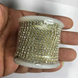 Stone Chain White Color Size No.18PP – 1 Roll - 18PP