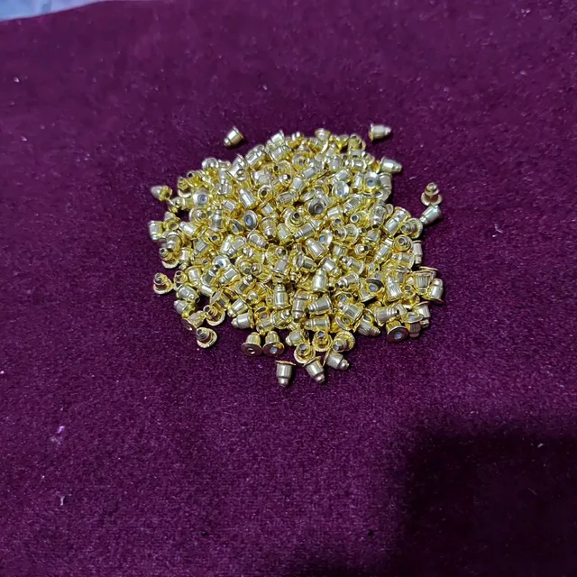 Stud Button Or Stopper -gold Color (10 Grams)