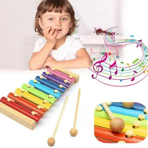 WOODEN XYLOPHONE MUSICAL TOY FOR CHILDREN