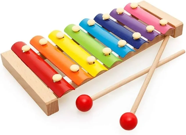 WOODEN XYLOPHONE MUSICAL TOY FOR CHILDREN