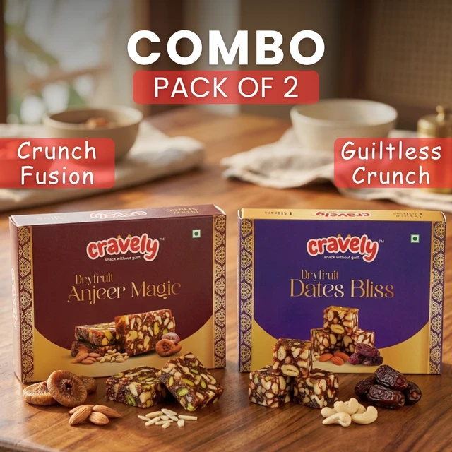 Dryfruit Dates Bliss (200g) + Dryfruit Anjeer Magic (200g)