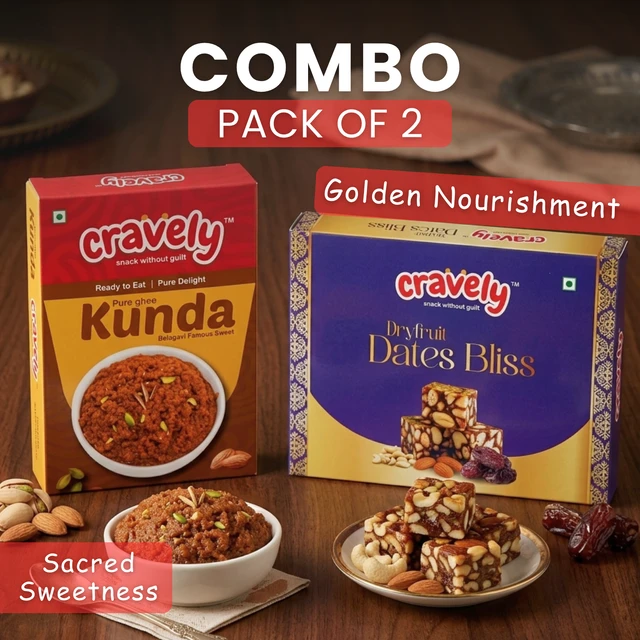 Kunda Pouch (250g) + Dryfruit Dates Bliss (200g)