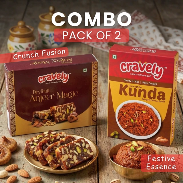 Kunda Pouch (250g) + Dryfruit Anjeer Magic (200g)