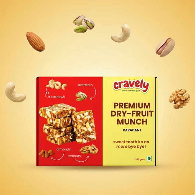 Dryfruit Munch (No Sugar Added)