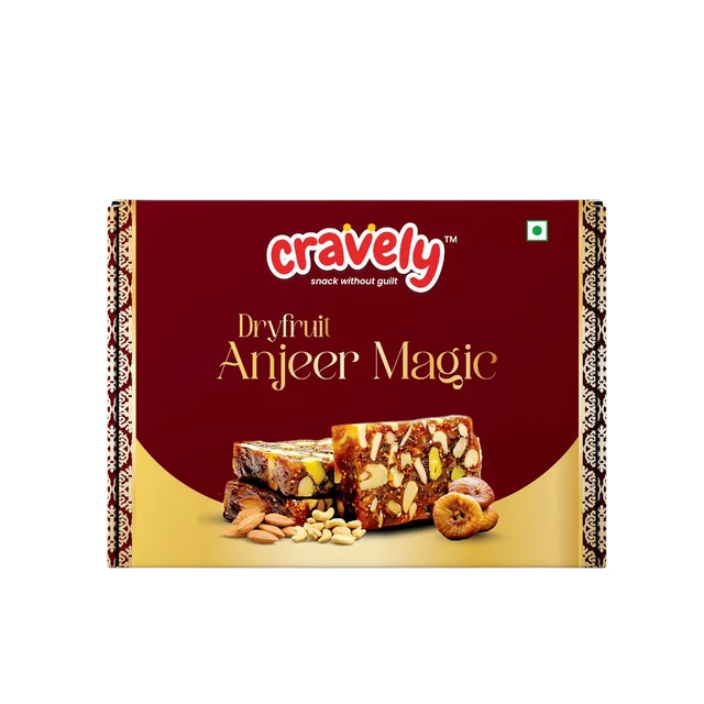 Cravely Dryfruit Munch (250g) + Dryfruit Anjeer Magic (200g)