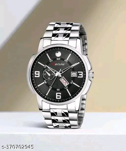 New Style's Black Dial Watch - Black