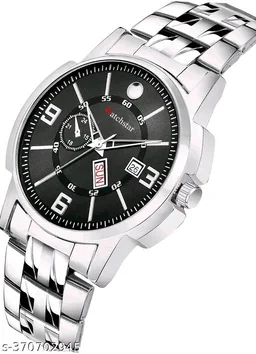 New Style's Black Dial Watch - Black