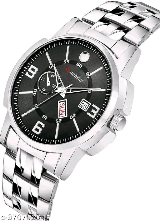 New Style's Black Dial Watch - Black