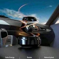 Solar Power Car Aroma / Car Showpiece (Star)