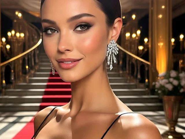Red Carpet Collection, Diamond Danglers Earrings 