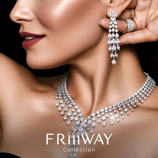 Red Carpet Collection, Necklace, Fancy Solitaire LGD Diamond 