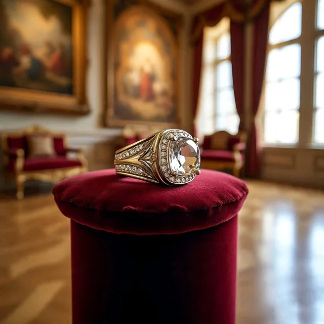 Men Ring Oval