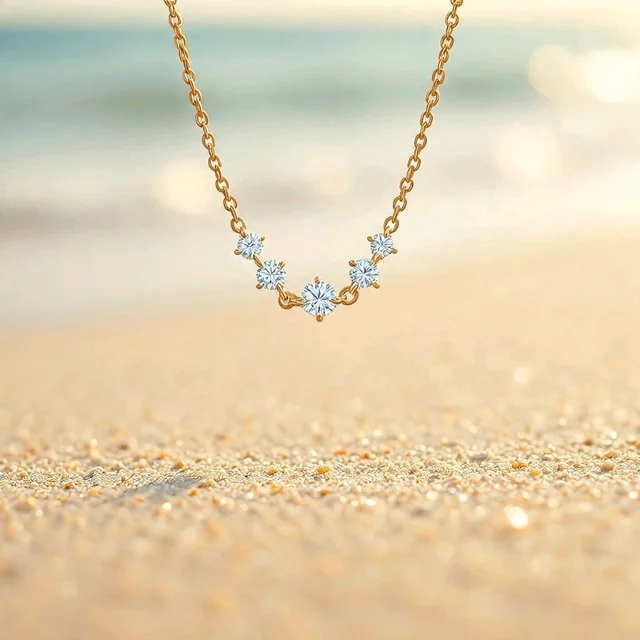 Cluster Necklace 