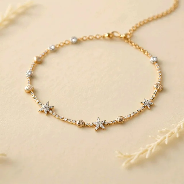 Oceanic Star, Tennis Loose Bracelet 