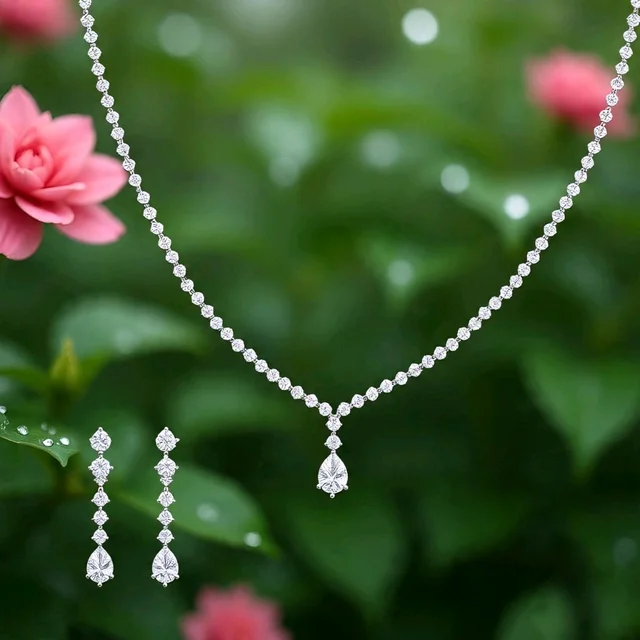Necklace Of Fresh Greens 
