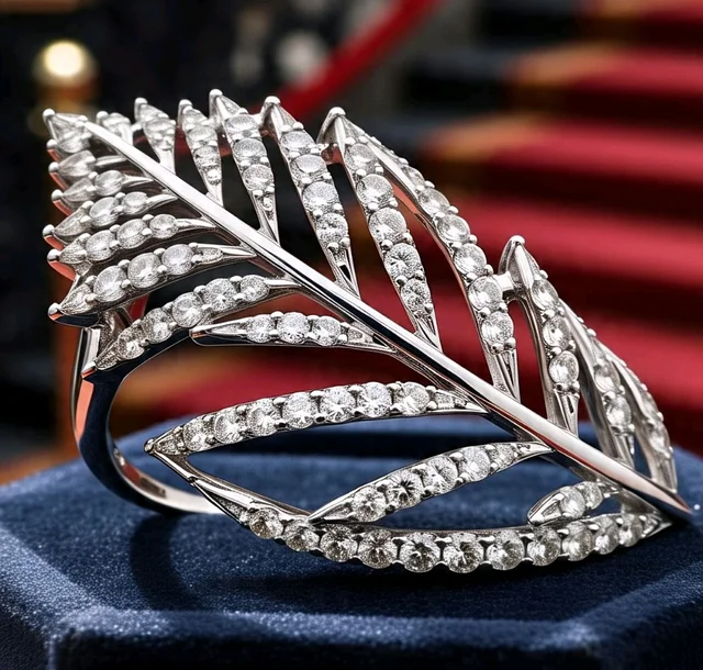 Palm Leaf  Ring Cocktail 