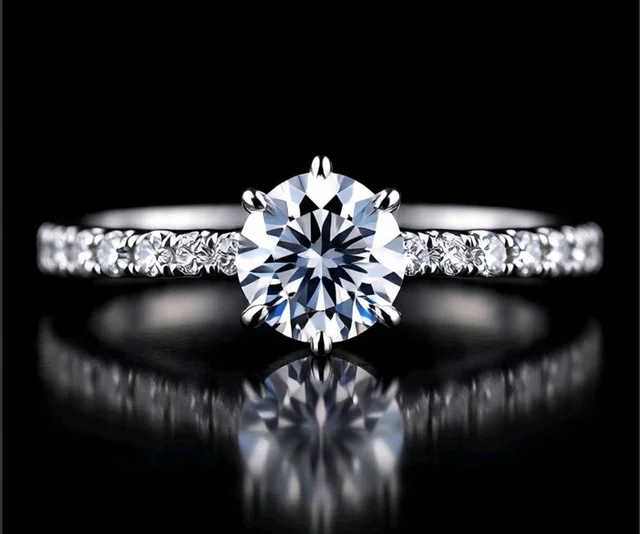 Solitaire 1 Carat LGD Diamond Rings 