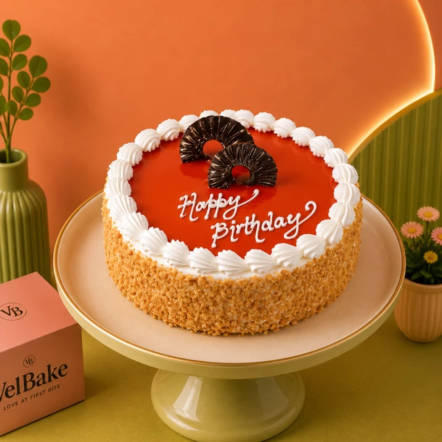 Butterscotch Birthday Cake