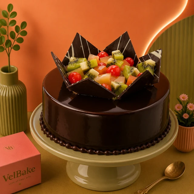 Chocolate Fruit Cake